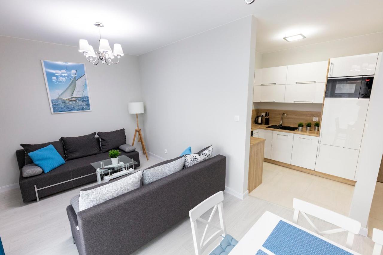 Apartament 7M Z Basenem W Jednym Budynku Klifowa Rewal Bon Turystyczny !!! Free Private Parking Buitenkant foto