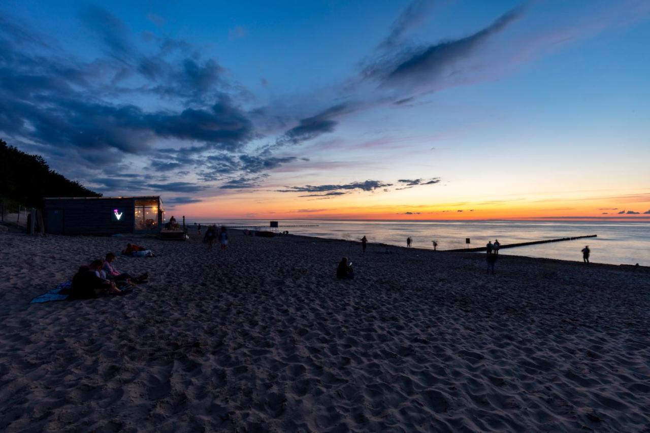 Apartament 7M Z Basenem W Jednym Budynku Klifowa Rewal Bon Turystyczny !!! Free Private Parking Buitenkant foto