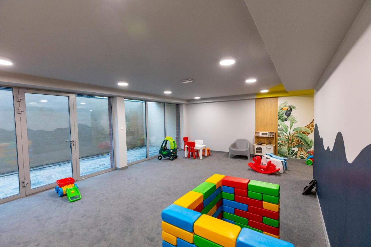 Apartament 7M Z Basenem W Jednym Budynku Klifowa Rewal Bon Turystyczny !!! Free Private Parking Buitenkant foto