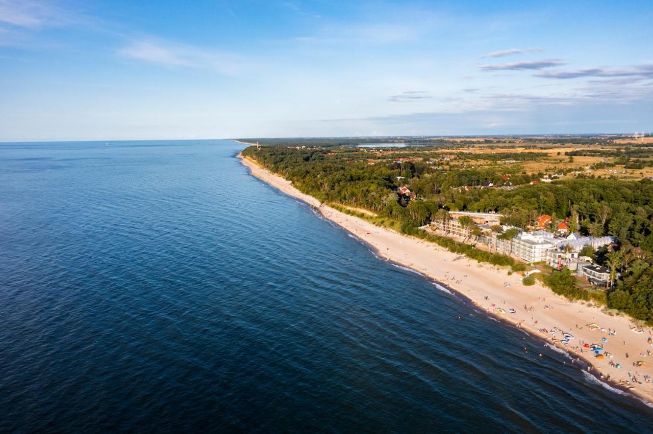 Apartament 7M Z Basenem W Jednym Budynku Klifowa Rewal Bon Turystyczny !!! Free Private Parking Buitenkant foto
